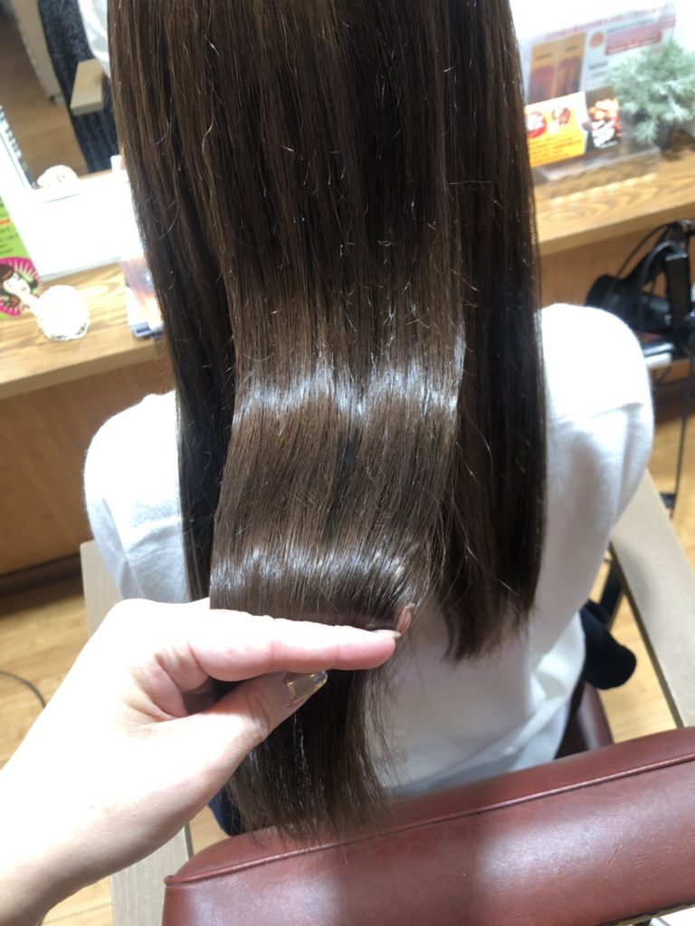 サラサラストレート