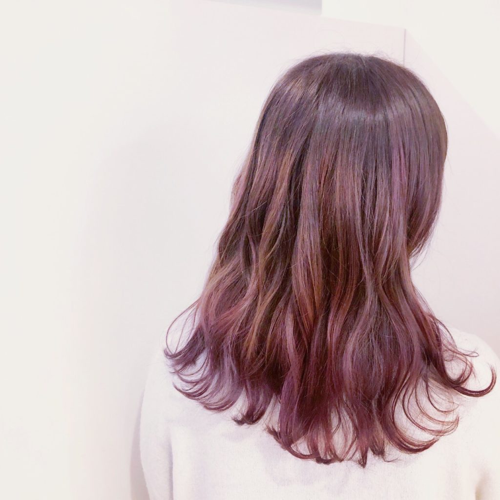 ゆるふわピンクカラー