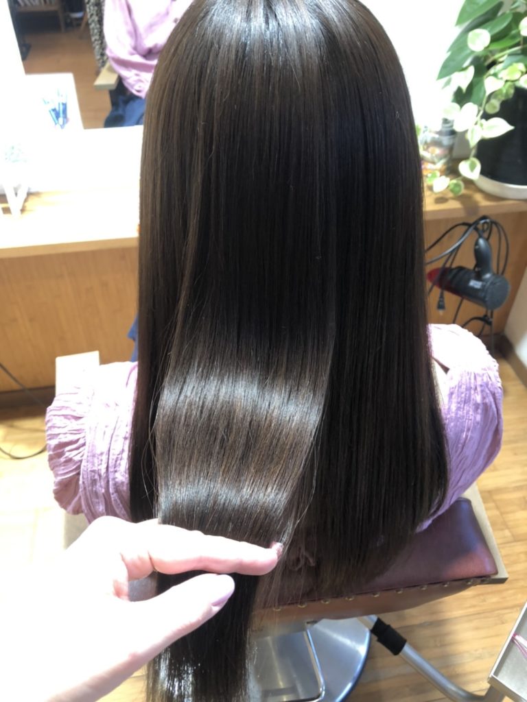 サラサラストレート