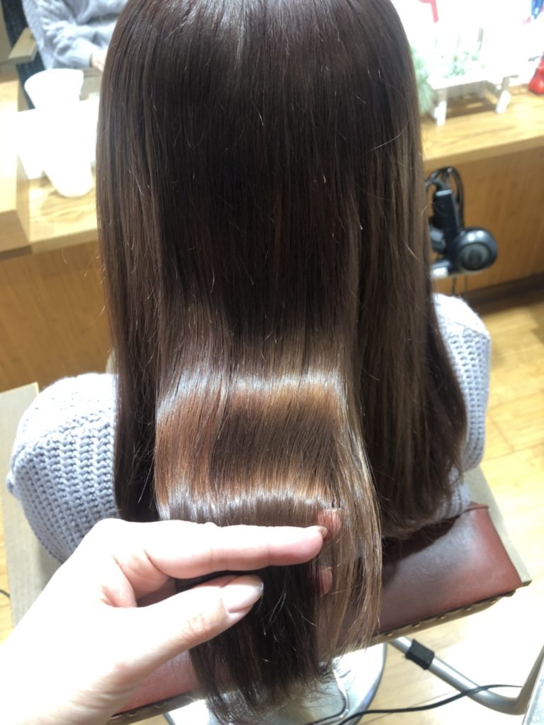 サラサラストレート