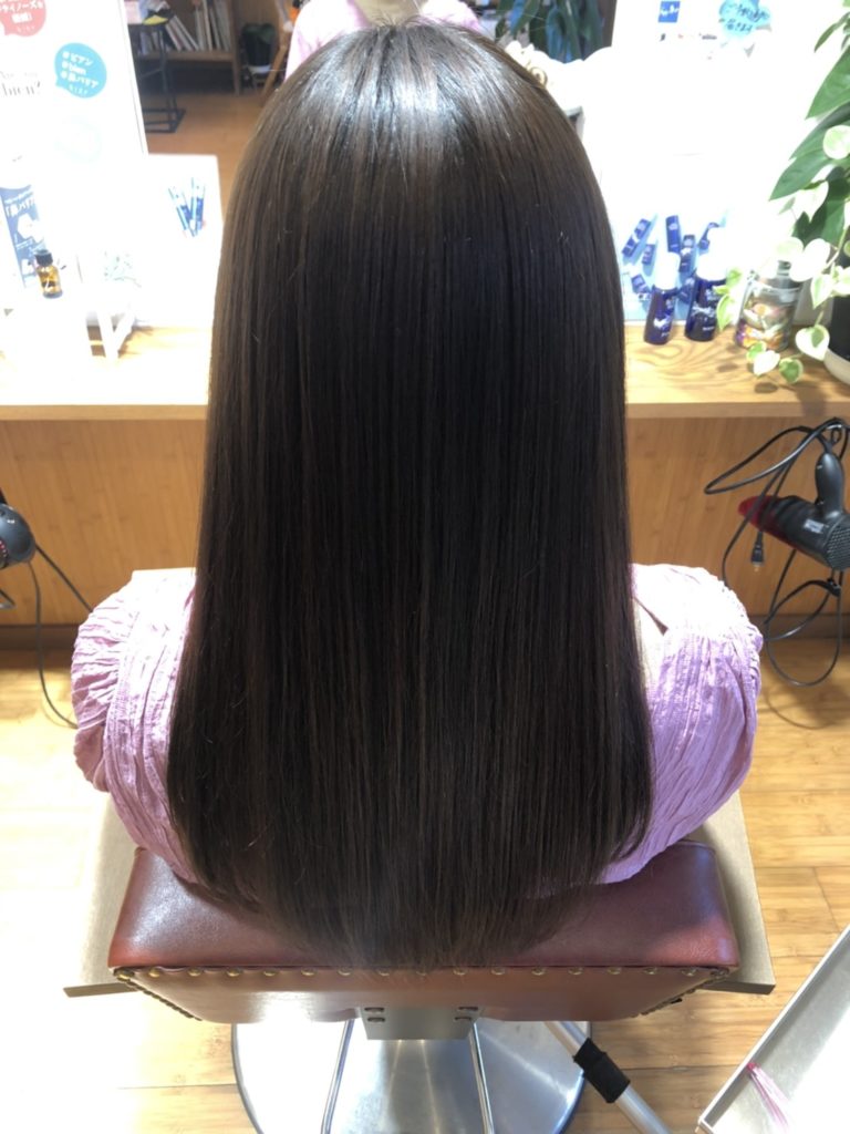 サラサラストレート