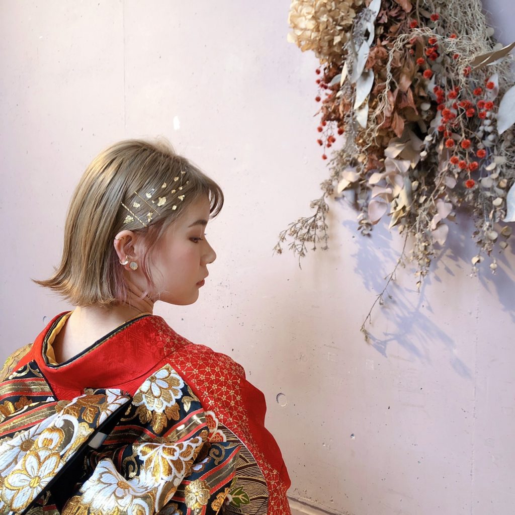 成人式ヘアセット