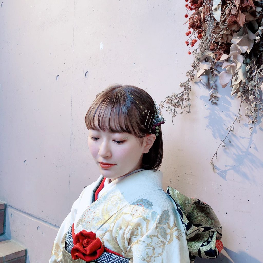 成人式ヘアセット