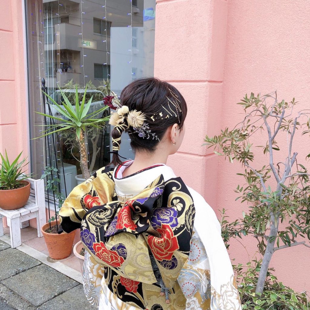 成人式ヘアセット